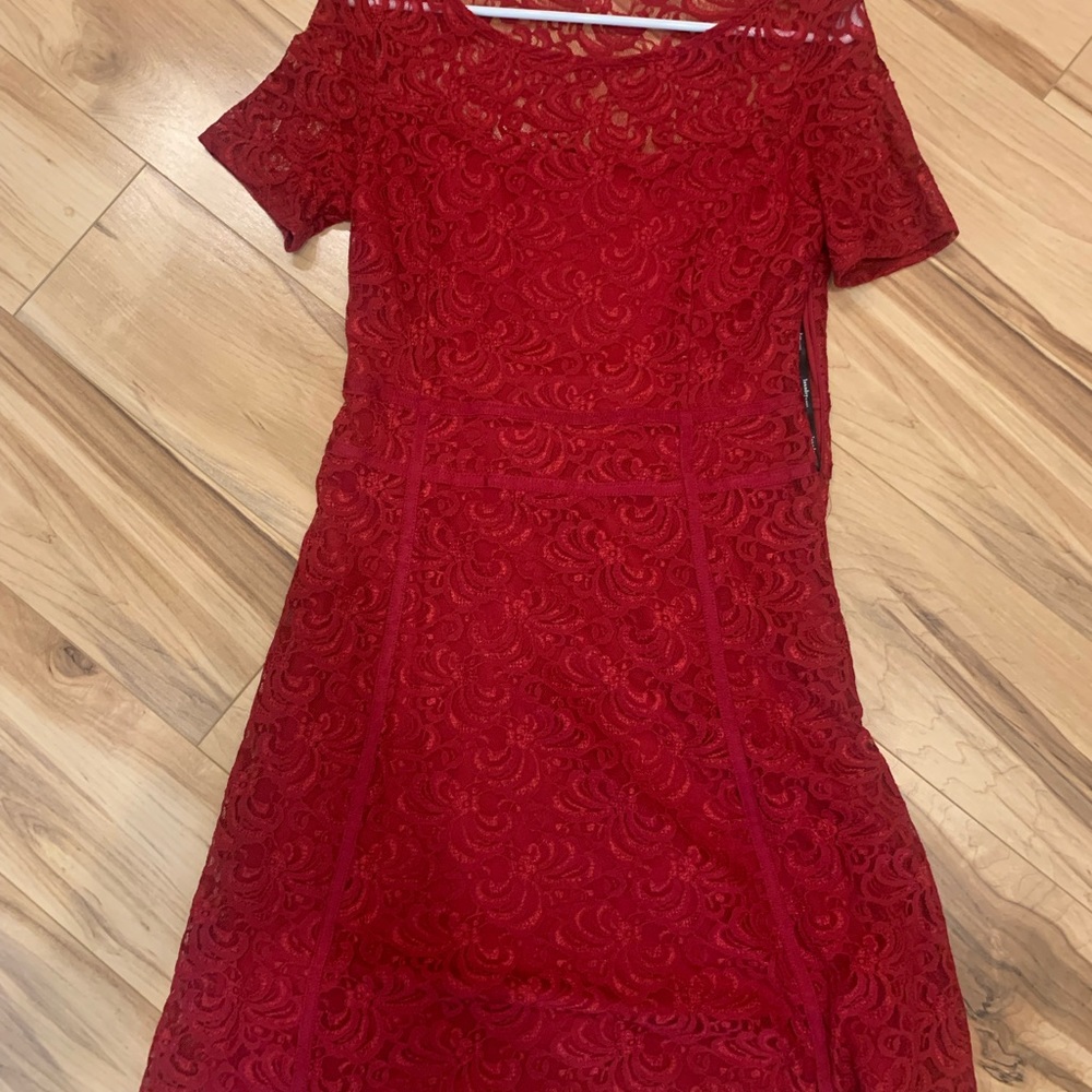 Perfect holiday lace dress!